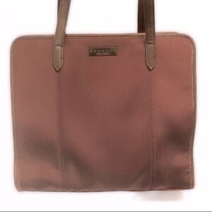 Coach brown tote bag